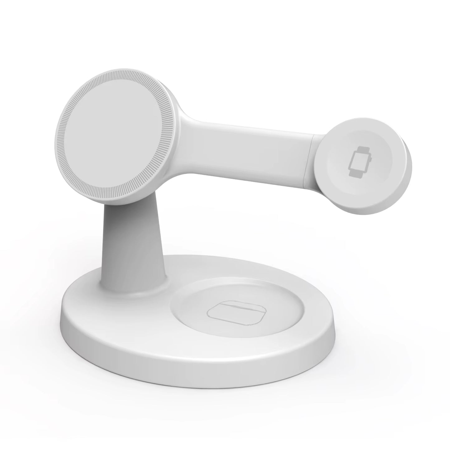 3 in 1 Magnetic Wireless Charger Stand for Magsafe Iphone 16 15 14 13 Pro Max Apple Watch 9 8 Airpods Pro Fast Charging Station